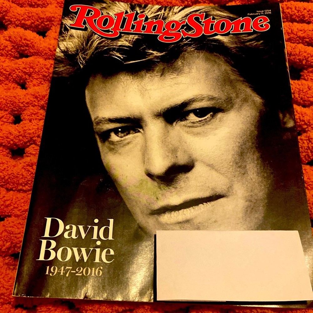 David Bowie Issue 1254 Feb 11,2016